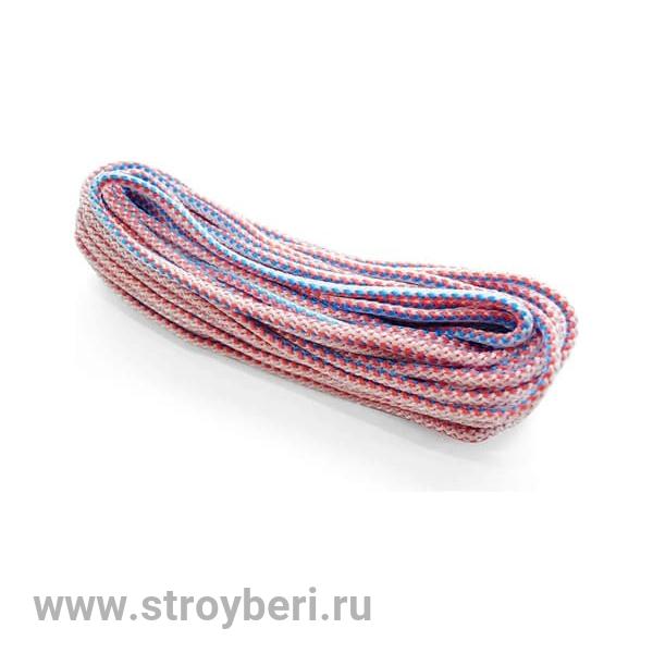 8001061 Шнур вязаный полипропиленовый с сердечником цветной Ф6 мм (20м) 12  ктекс, 95 кгс