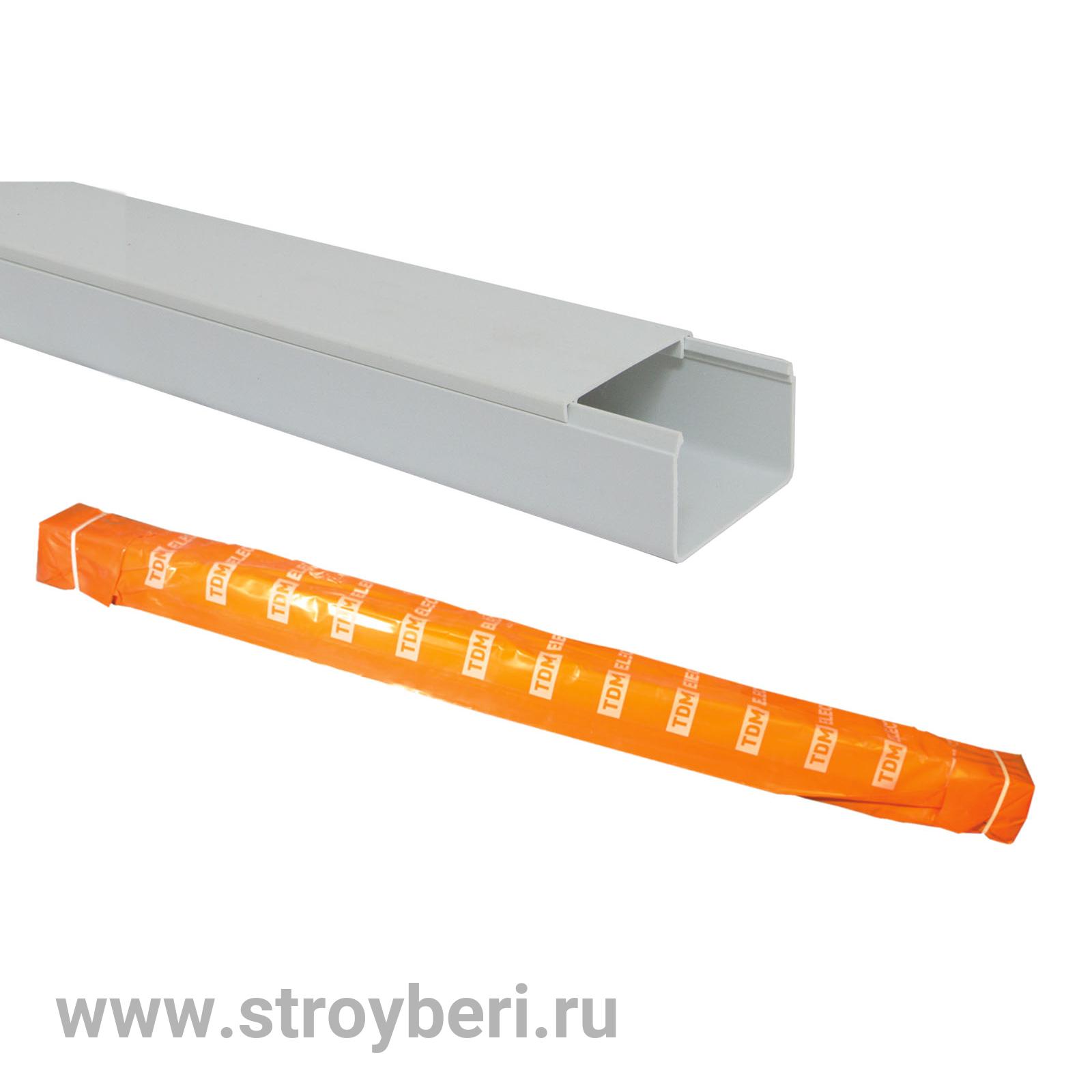 SQ0402-0005 Кабель-канал 25х16 белый TDM (80 м)