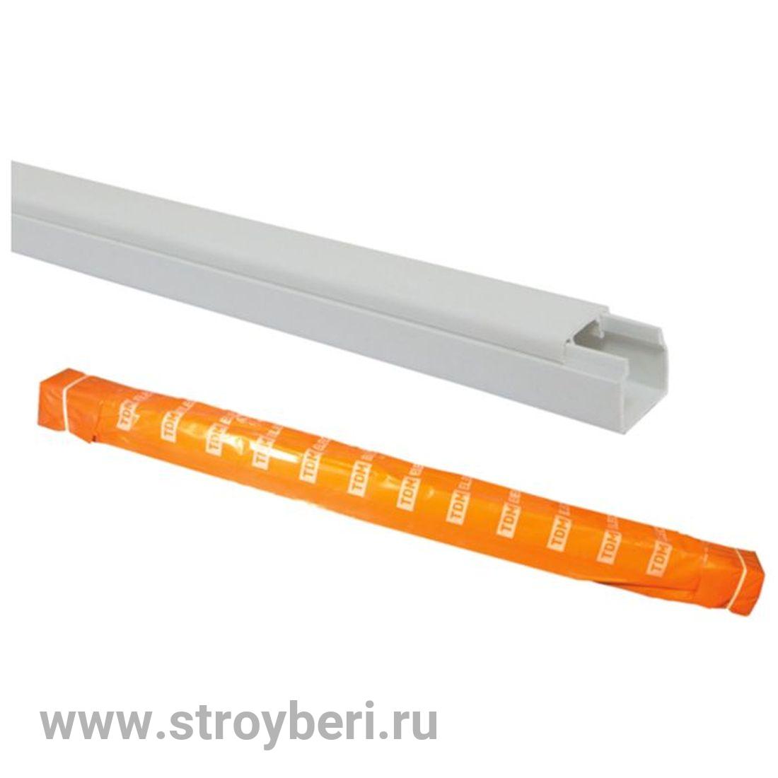SQ0402-0001 Кабель-канал 12х12 белый TDM (144 м)