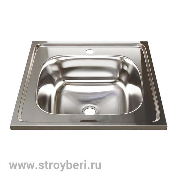 Мойка 50х50 (0,4) вып 1 1/2 MIXLINE 16см