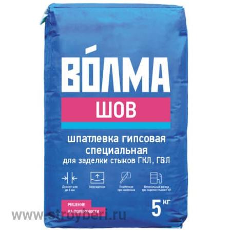 Шпатлевка Волма-Шов 5кг (п/э)