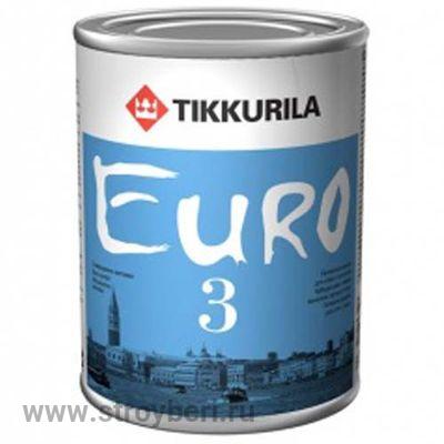 TIKKURILA EURO MATT 3 C краска 0.9л