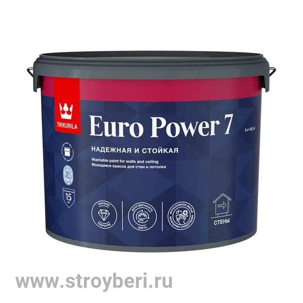 TIKKURILA EURO POWER 7 A краска 9л
