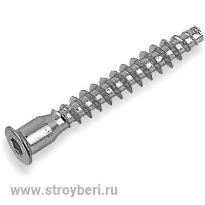 Винт-конфирмат (ЕВРО) оцинкованный 7/50 (6)