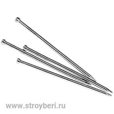Гвозди финишные.цинк 1.6/25 (100гр)