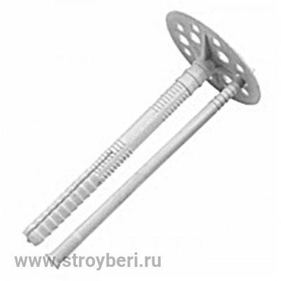 Дюбель для изоляции 10/120 (гриб) с мет.серд.