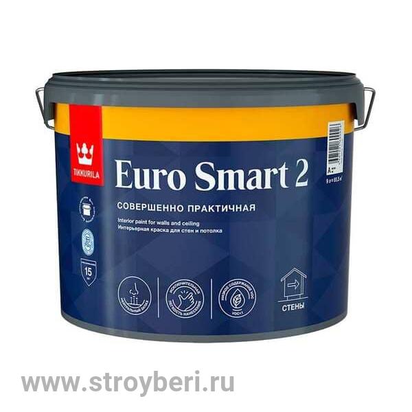 TIKKURILA EURO SMART 2 A краска 9л