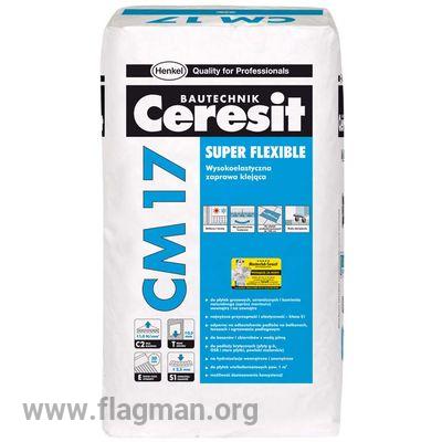 Клей для плитки Ceresit CM-17/5 кг