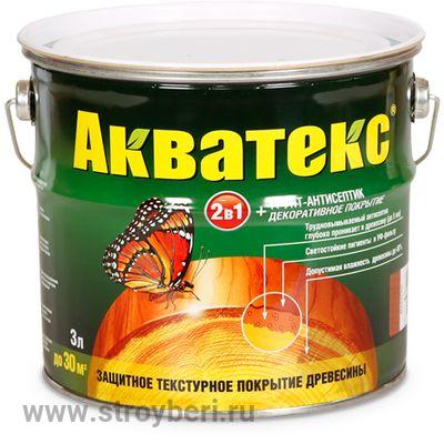 Акватекс текстурное покрытие Орех 0.8л