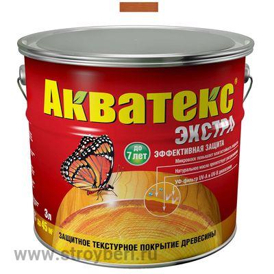 Акватекс-экстра (текстур/покрытие) Красное дерево 0.8л