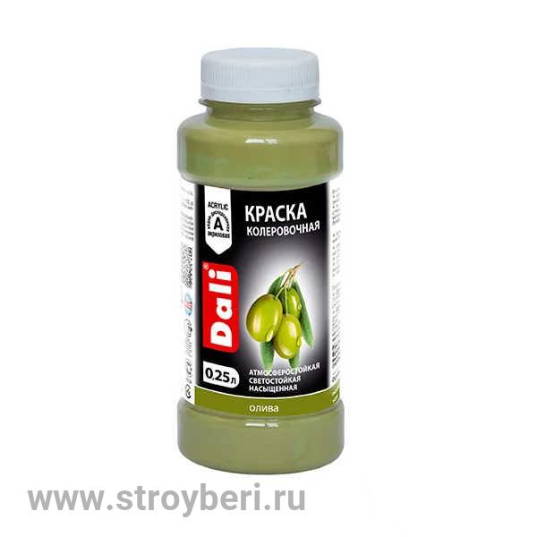 DALI краска колеровочная Олива 0.25л