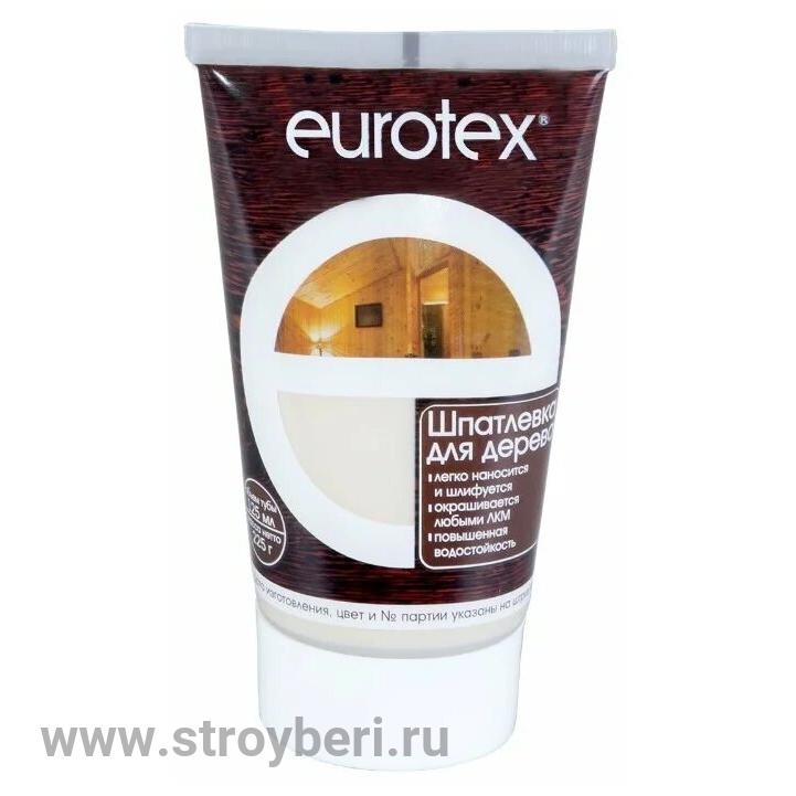 EUROTEX (шпатлевка д/дерева) Дуб 0.225кг