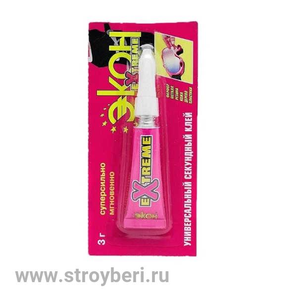 3001047/2181099 Клей секундный ЭКОН Экстрим 3г