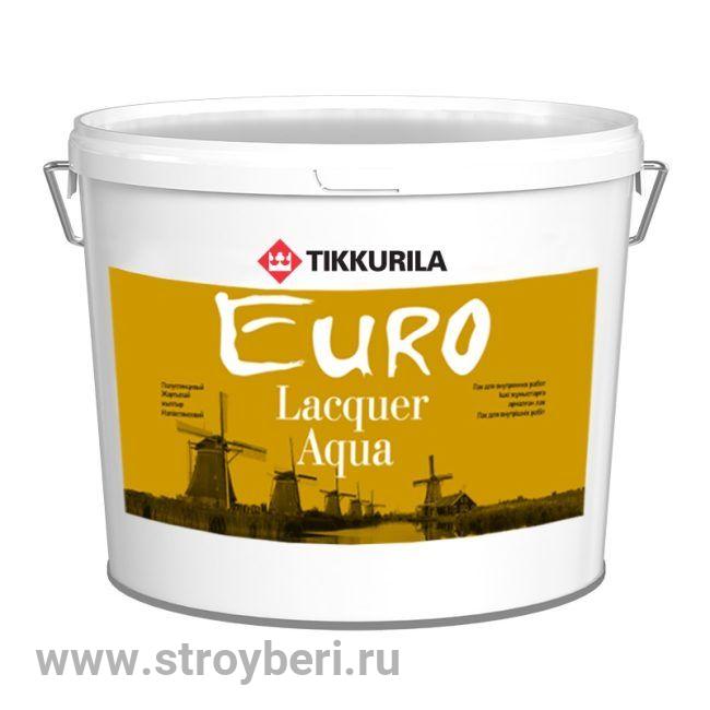 TIKKURILA LACQUER AQUA EP лак мат. 2.7л