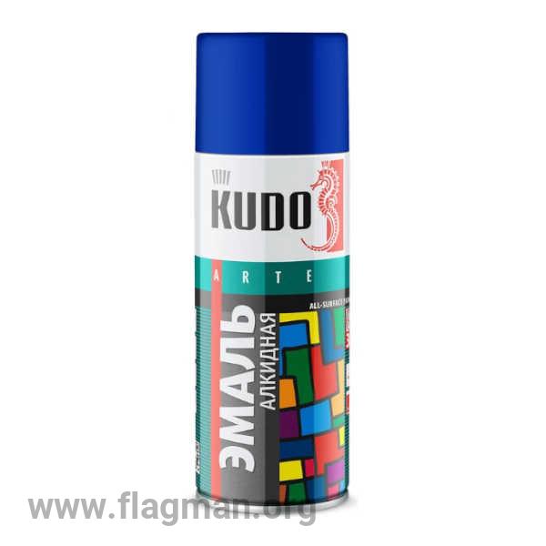 KU-1011 Аэрозольная краска КУДО RAL 5005 синяя 0.52л Д