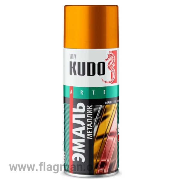 KU-1028 Аэрозольная краска КУДО золото 0.52л