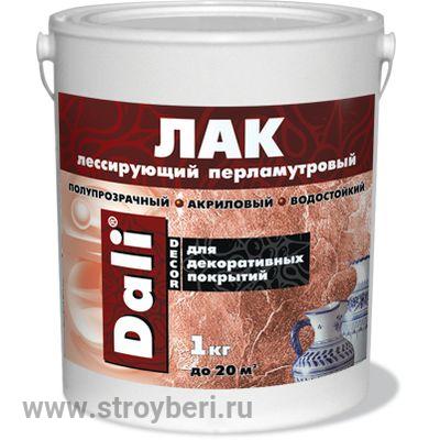 DALI-decor Лак лессирующий перламутровый (золото) 1кг