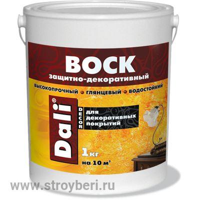 DALI-decor Воск защитно-декоративный 1кг