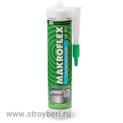 3002437 Герметик Макрофлекс SX101 Сан. белый 70 мл.