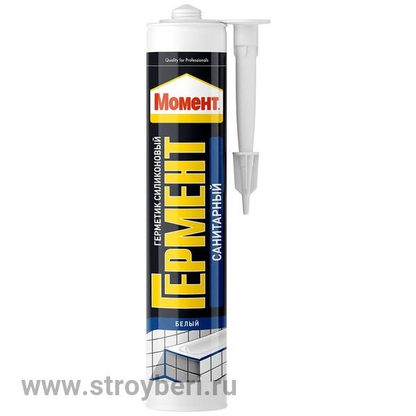 2033215 Герметик сил. ГЕРМЕНТ сан. бел. 280 мл.