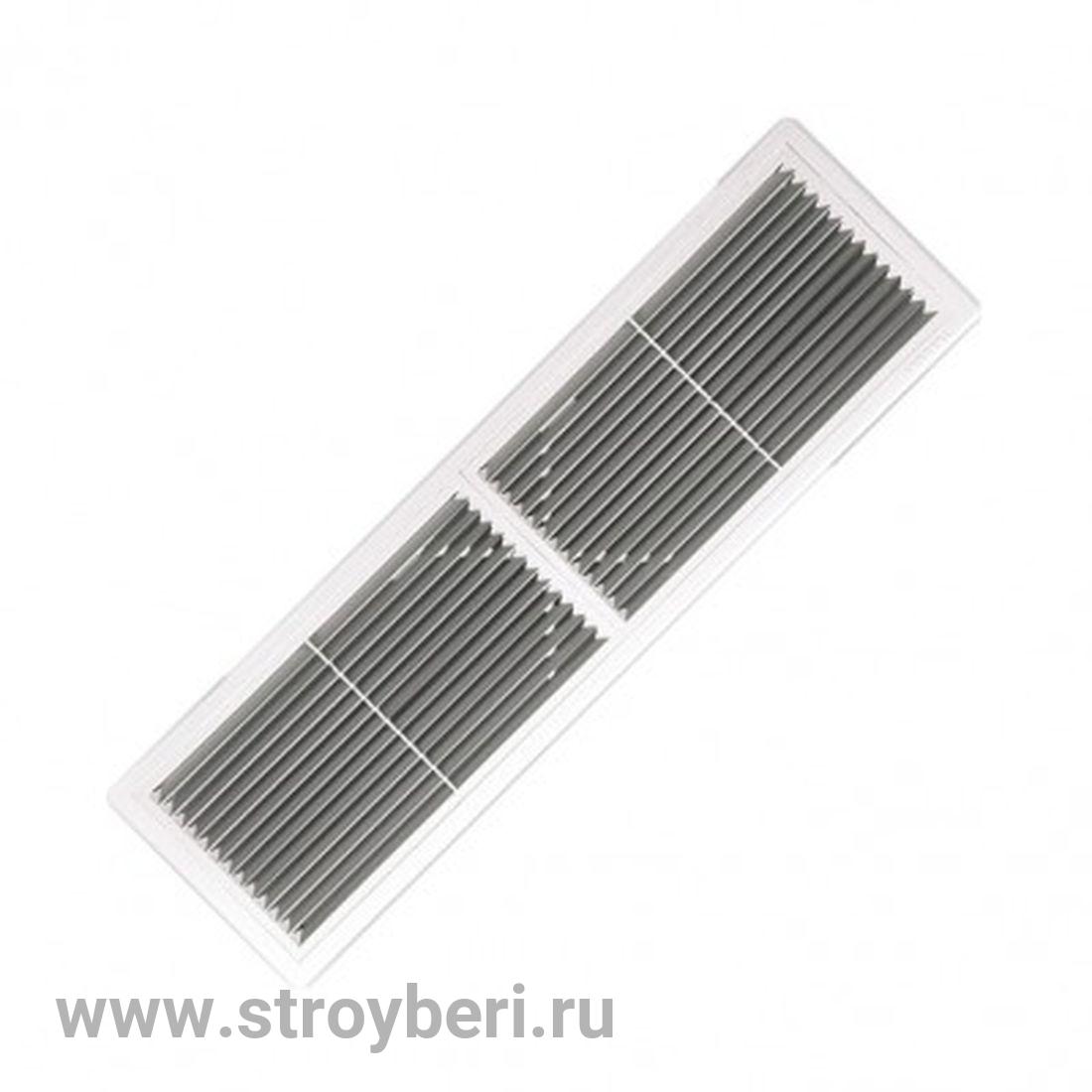 4513РП Решетка вентил. переточная АБС 455*133 белая