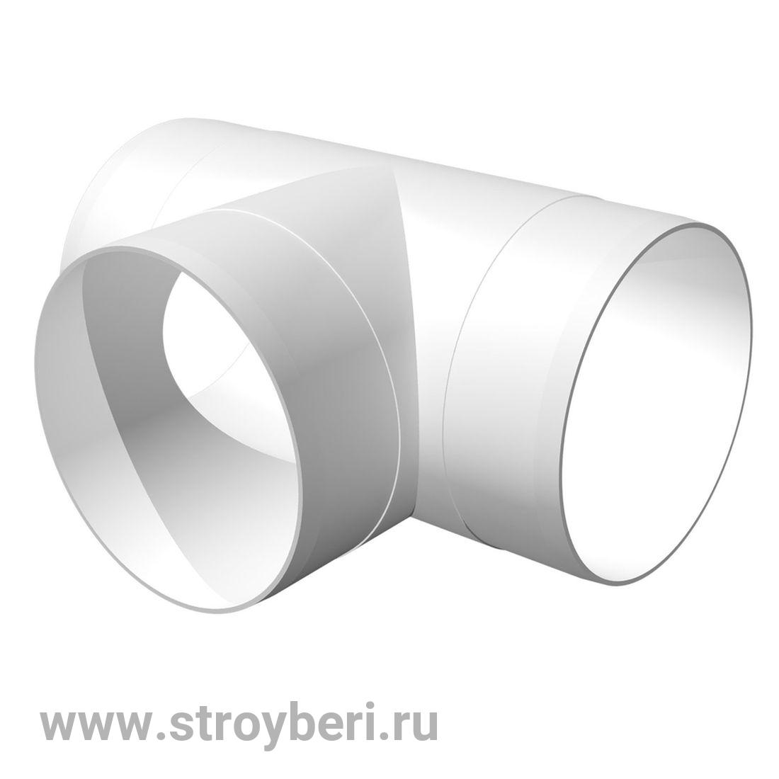 10ТП Тройник Т-образный пластик D100