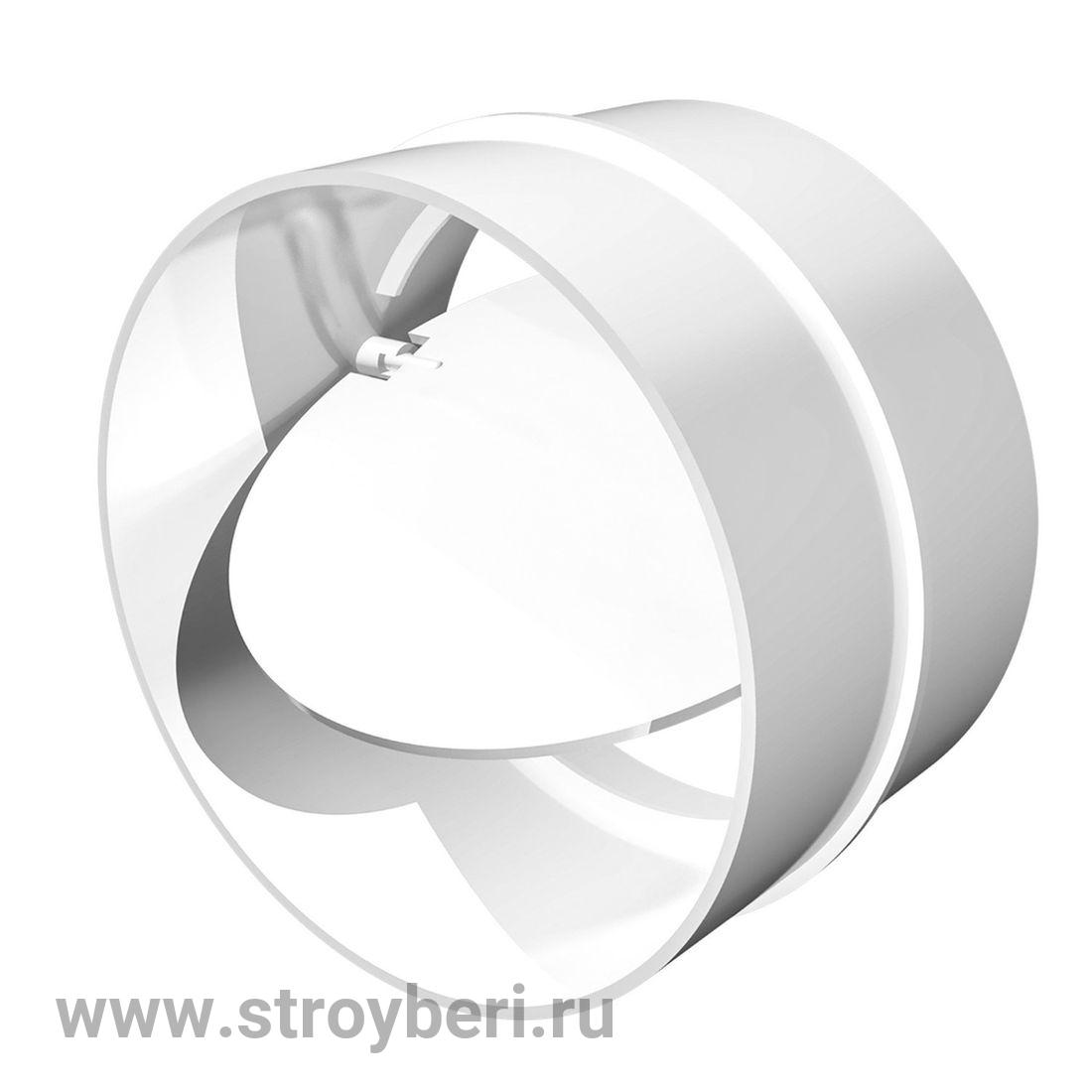 12.5СКПО Соединитель с обратным клапаном пластик D125