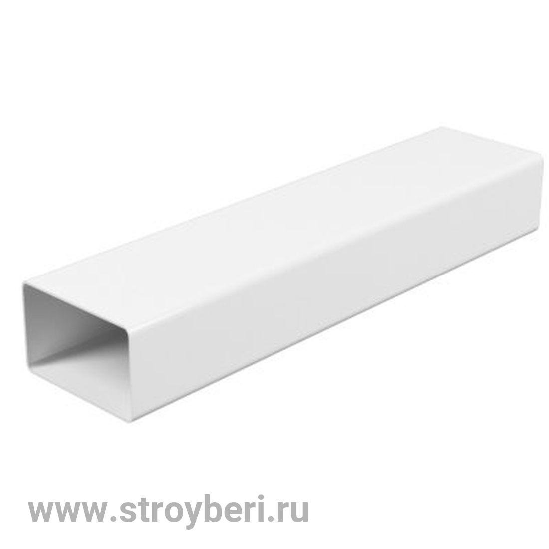 612ВП 1 Воздуховод прямоугольный ПВХ 60х120 L=1 м