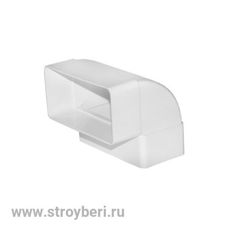 612КВП Колено вертикальное пластик 90 град. 60х120