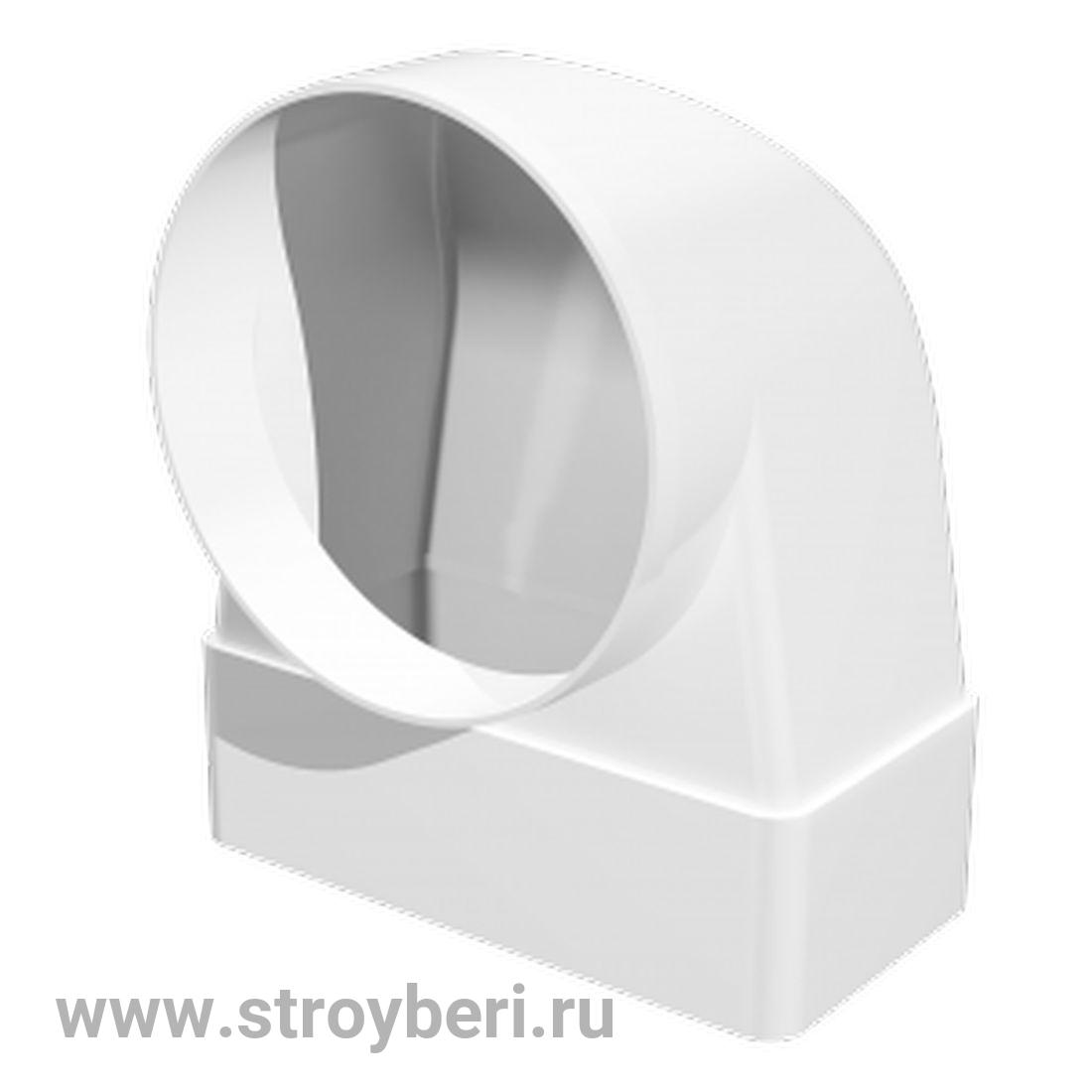 620СК10КП соединит. угл. 90гр.,плоск.воздух. с круг.пластик.,60*204/D100