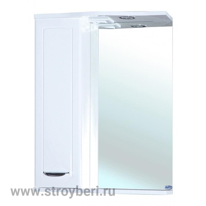 Шкаф-зеркало КЛАССИК-55 лев.