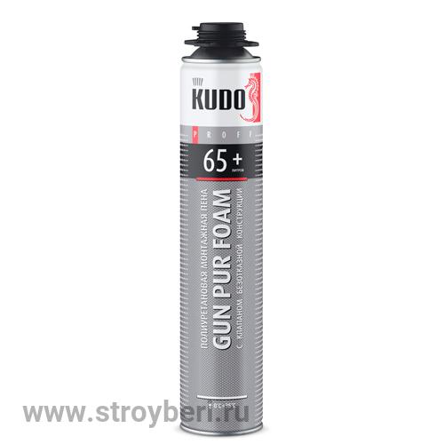 KUPP10S65+ Пена полиуретановая монтажная KUDO PROFF 65+ Д