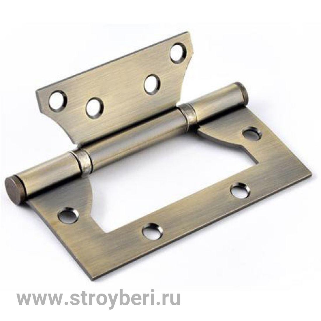 ФЗ Петля накладная E-2BB-100 AB антик бронза