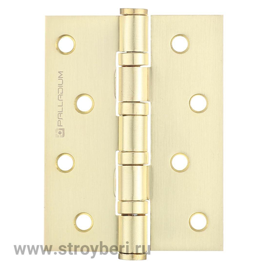 PALLADIUM Петля унив. N 4BB-100 PB латунь (2mm)