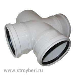 Крестовина 110х110х110х90 гр. прямая с кольцом