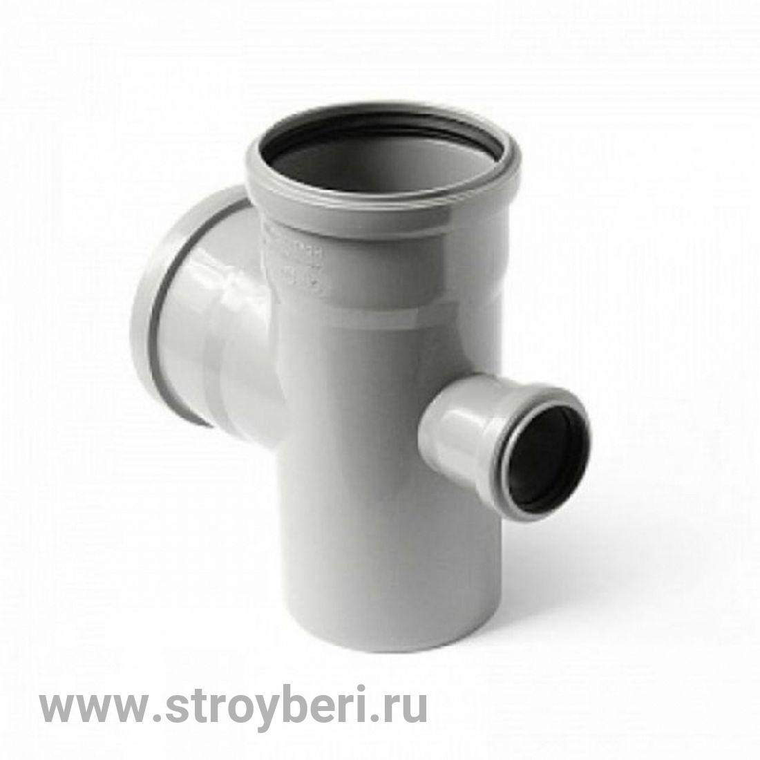 Крестовина 110х110х50х110 прямая с кольцом