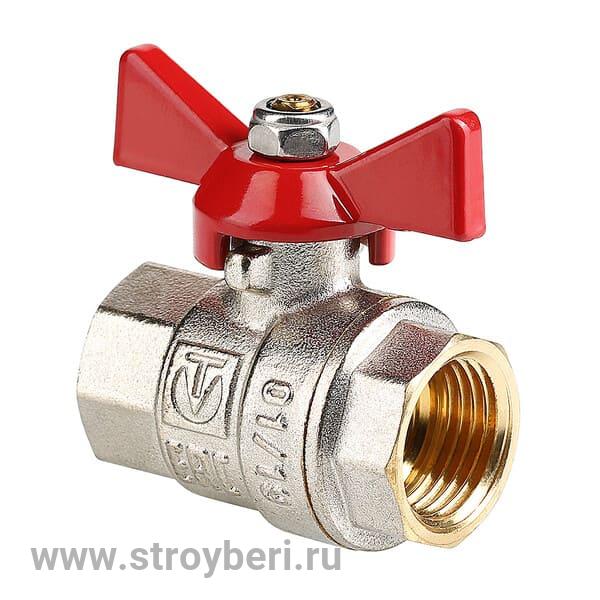 Кран шаровой Valtec BASE Ду 25 бабочка (VT.217.N.06)